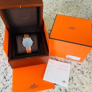 Hermes Arceau Watch NWT